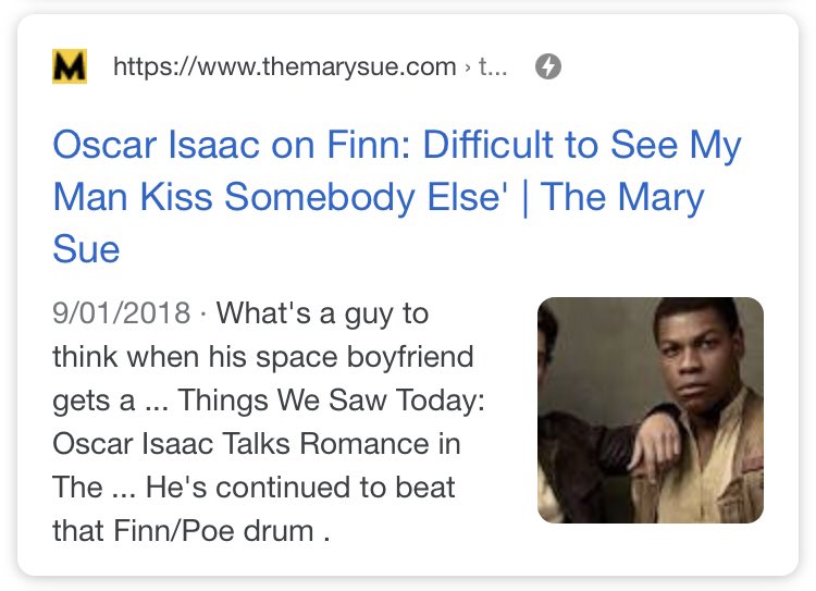 padmestrap's tweet photo. this man will not rest until poe and finn are given the romance they deserve https://t.co/aVJEURsjRj