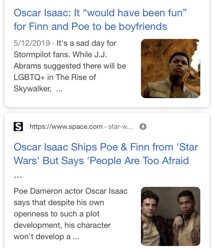 padmestrap's tweet photo. this man will not rest until poe and finn are given the romance they deserve https://t.co/aVJEURsjRj