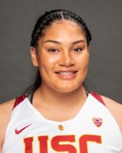 AKSportsReport's tweet photo. @alissa_pili of Anchorage took over in the second half, scoring 19 of her game-high 23 points to lead the USC women’s basketball team to an 80-43 win over UTRGV. The 6-foot freshman added 10 rebounds to furnish her third double-double in her tenth game. 
https://t.co/9kRihuFPdM https://t.co/JknlY5KqSH