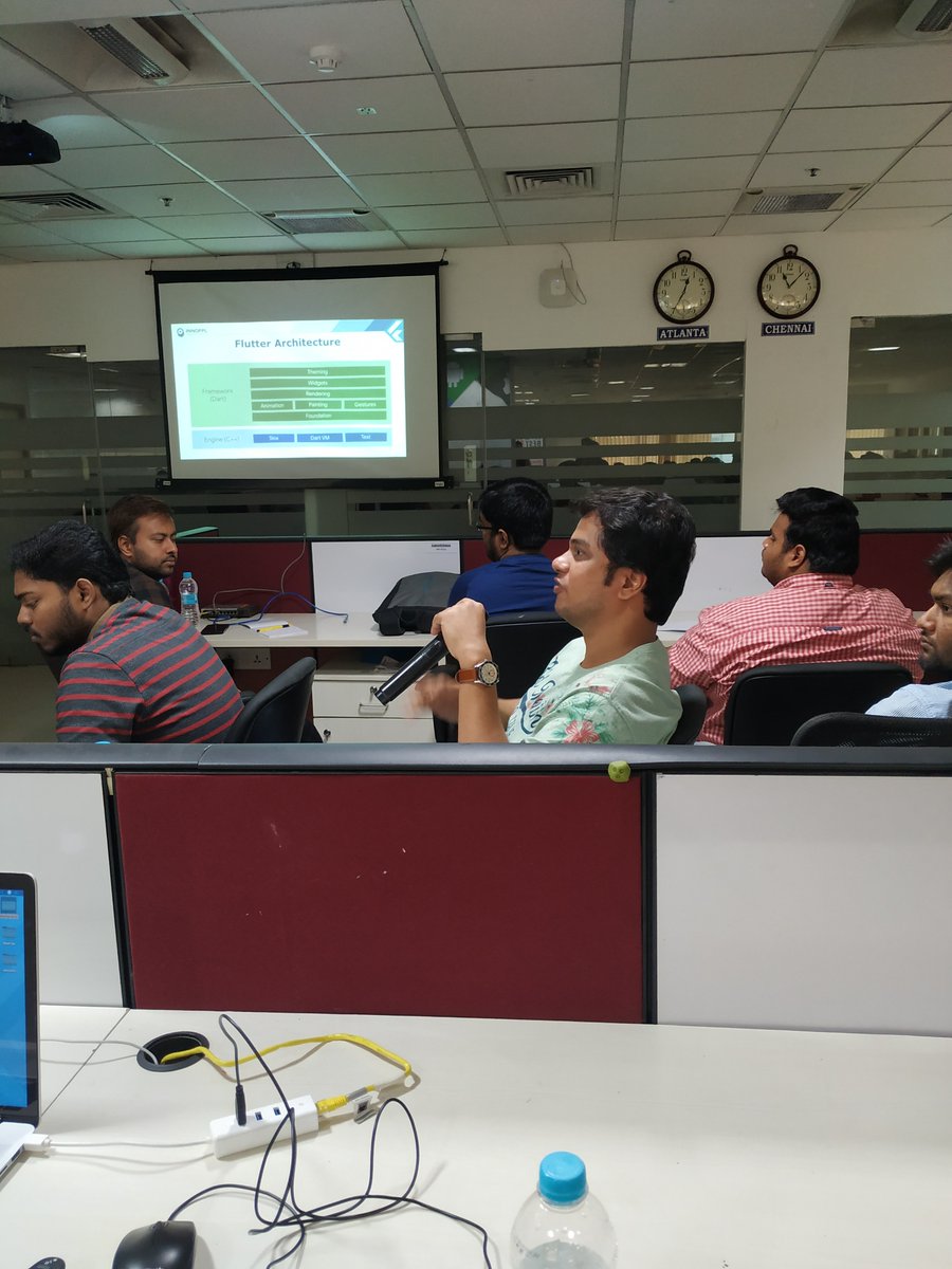 InnopplIndia's tweet photo. It is raining sensible questions from all comers, a lot of interaction happening on #Flutter topics such as UI, Design, Platforms &amp; more. It is turning out to be a very lively meet! https://t.co/NZKTAbbmHZ