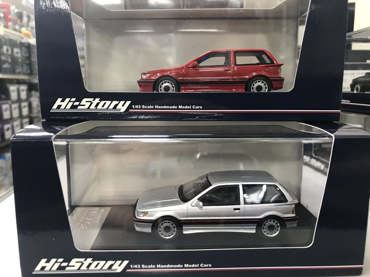 ミニカー】新商品入荷。 Hi-Story 1/43 三菱 ミラージュ サイボーグ