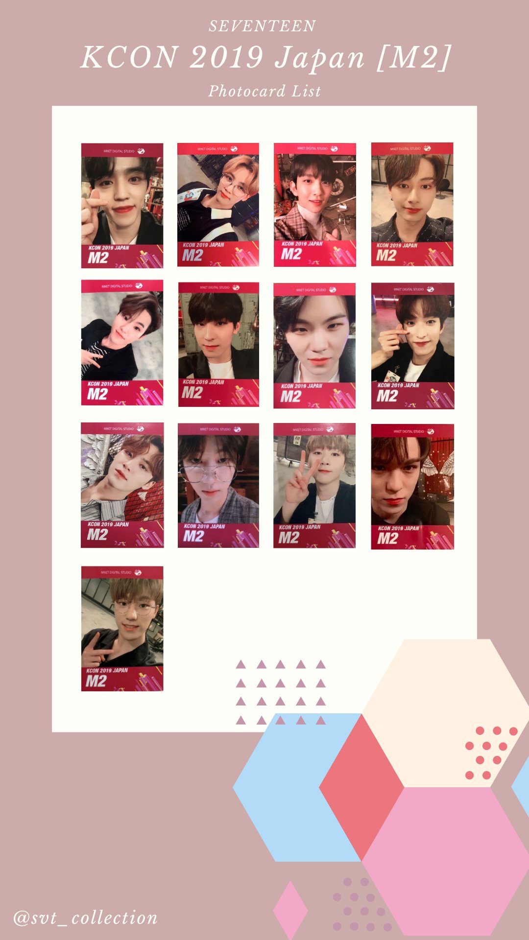 SEVENTEEN Collection on X: SEVENTEEN Collection on X: