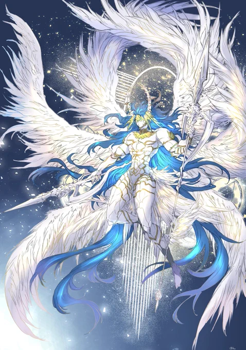 #2019年自分が選ぶ今年の4枚 
今年はほんと星晶獣ばっかり描いてましたな 