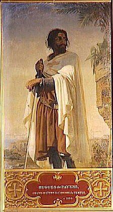 pilgrims heading for Jerusalem but the journey is long & dangerous.In 1118 AD, a well connected & influential French Knight, Hugues de Payens went to the newly installed king of Jerusalem, Baldwin II & asked for his permission to defend pilgrims bound for Jerusalem.