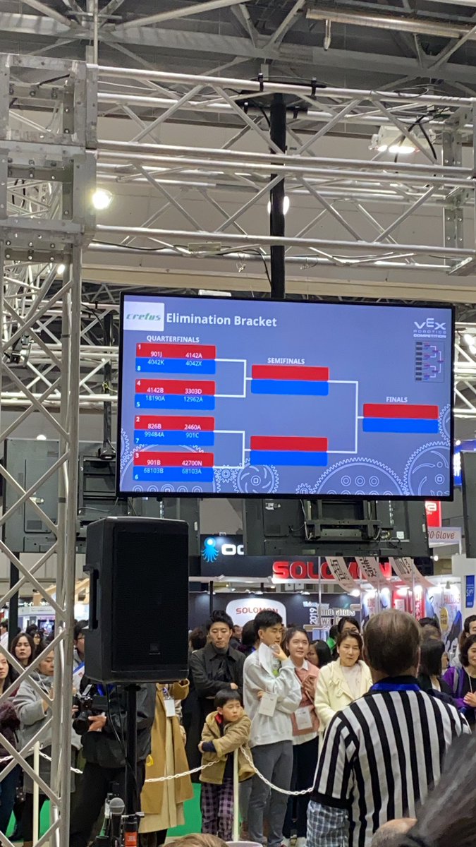 We won our first game and we are onto the quarter finals! <a href="/BST_BritBots/">BST Robotics</a> <a href="/BST_Tokyo/">The British School in Tokyo</a>