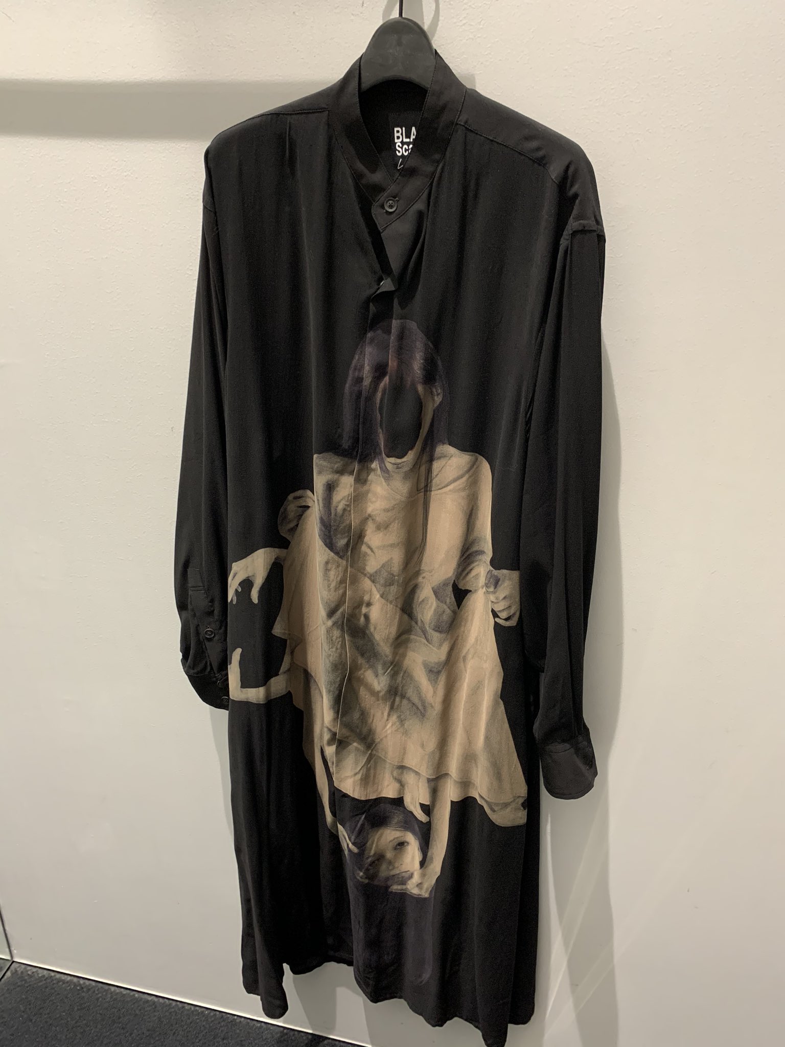 yohji yamamoto ゆりかご ビッグシャツ 内田すずめ-