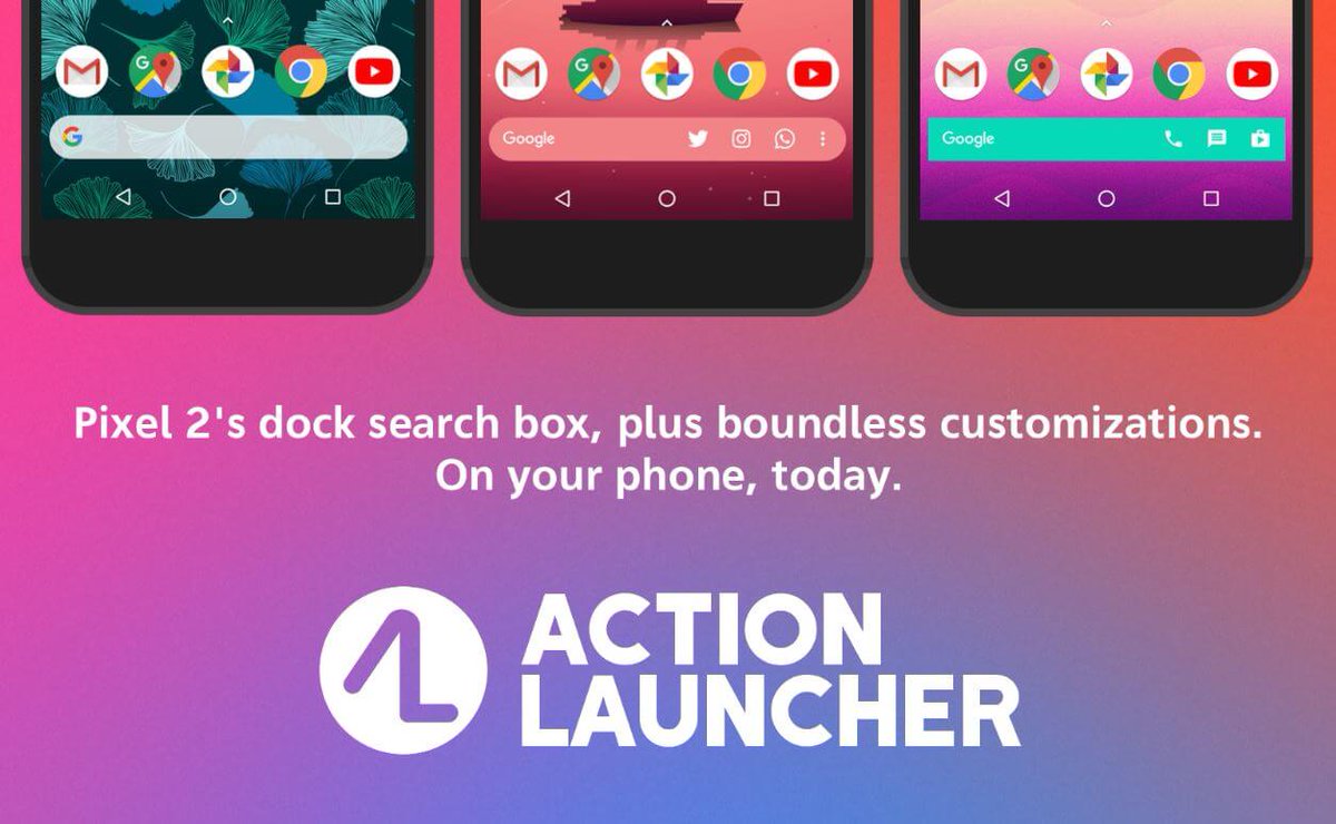 SchmidtisBlog's tweet photo. Action Launcher unterstützt jetzt die Android 10 Gesten-Navigation #ActionLauncher https://t.co/k9X2GfgrBY https://t.co/qoUNYAIKvI