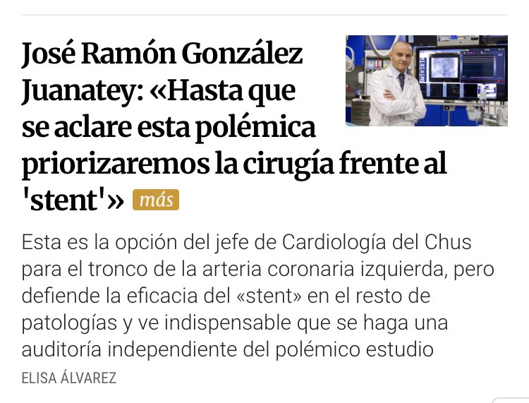 <a href="/JoseJuanatey/">José R. Juanatey</a> <a href="/rafasadaba/">Rafa Sádaba</a> <a href="/pomyers/">Patrick Myers</a> <a href="/escardio/">European Society of Cardiology</a> <a href="/EACTS/">EACTS</a> <a href="/secardiologia/">Soc Esp Cardiología</a> 🙌