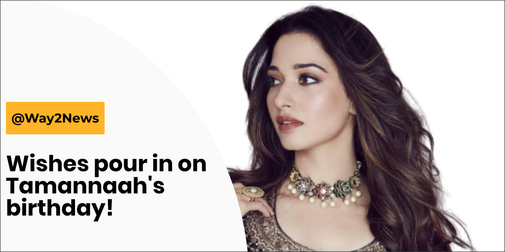 way2_news's tweet photo. Happy Birthday #TamannaahBhatia: Twitterati shower the Sye Raa star with love and wishes.
Like - Retweet - Show Love!!!
India's No.1 Hyperlocal Short News App - https://t.co/PEwQ3jFWfZ
Trends: #HBDTamannaah #KGFChapter1 #SaturdayThoughts #PattasSecondSingleTomorrow #Pattas https://t.co/6RrfDHqBqn