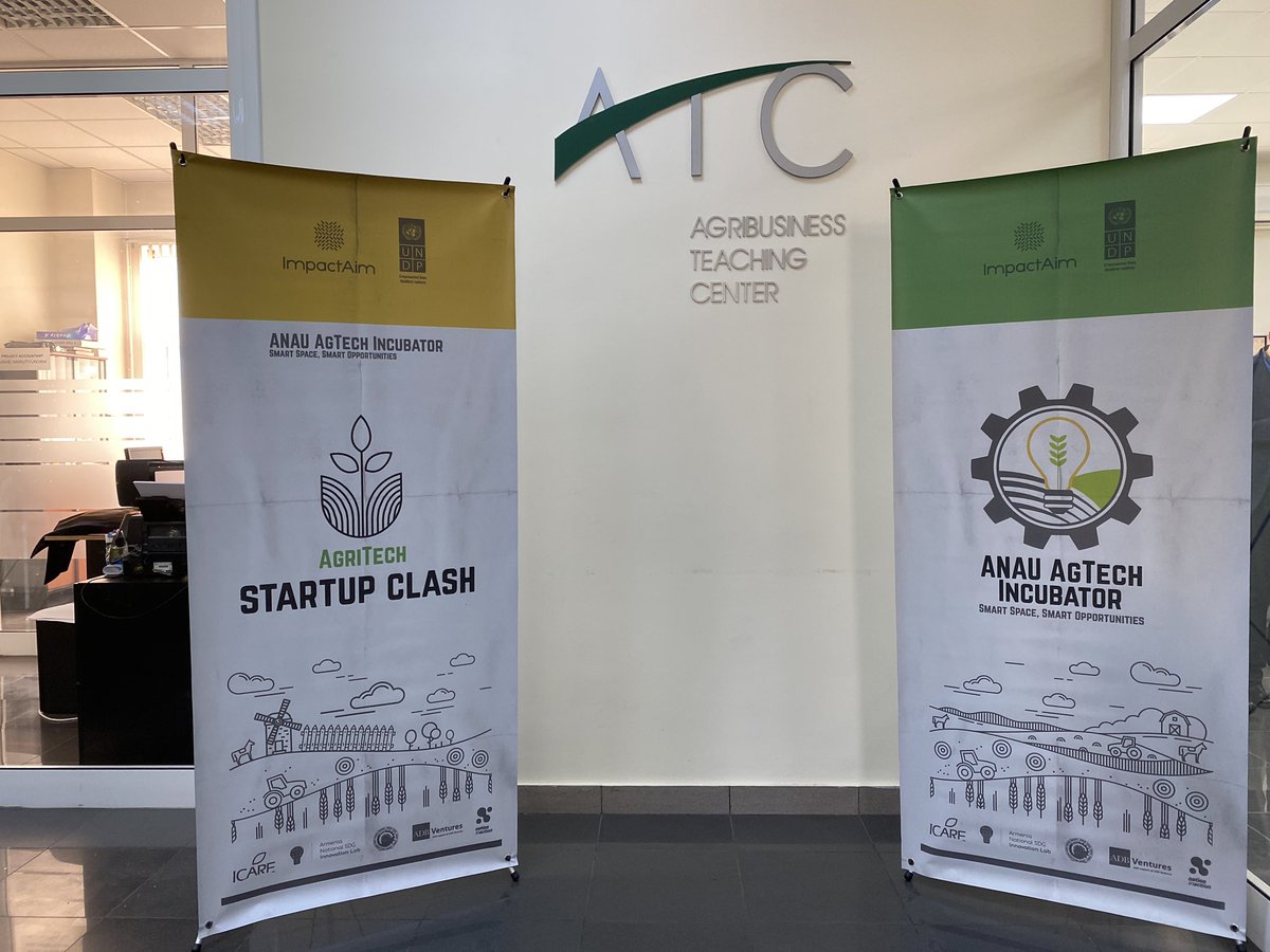 impactaimVA's tweet photo. Looking forward to the clashโก๏ธ of #agrotech ideas to be competing today for a 2000 USD prize fund at ImpactAIM-ANAU #AgriTechStartupClash. Excited to kick off the event with @UNDPArmenia Resident Representative @maryasin_undp delivering opening remarks
#impactaim #anau https://t.co/Vi5xRnhPcV