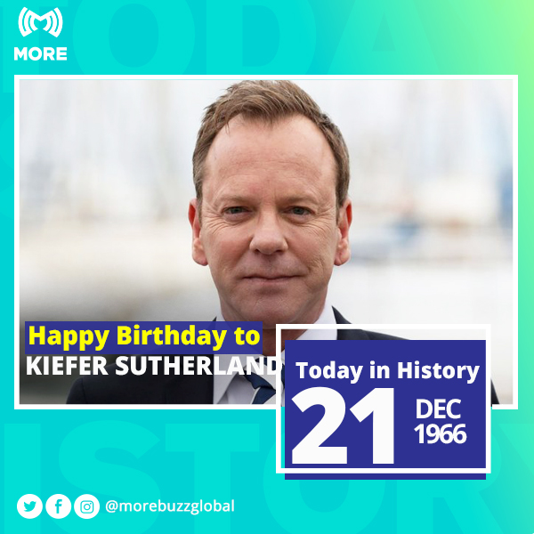 Happy birthday to Kiefer Sutherland, AKA Jack Bauer.
.  
