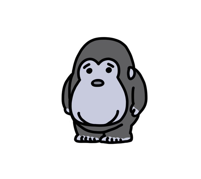 あなたのためのイラスト 100 Epic Bestかっこいい ゴリラ イラスト 簡単 あなたのためのイラスト 100 Epic Bestかっこいい ゴリラ イラスト 簡単
