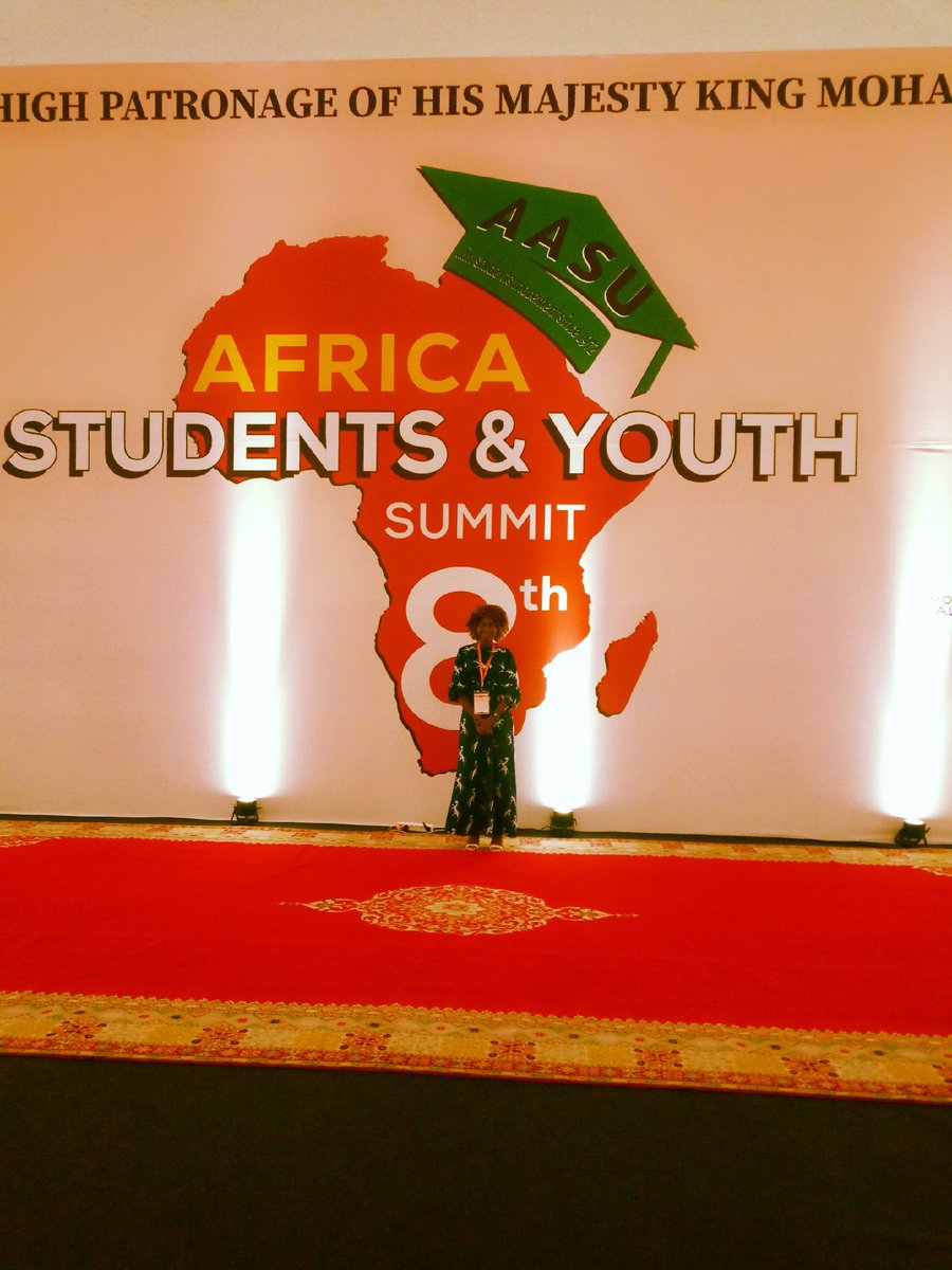 MassareWatson's tweet photo. At the All African Students' Union AASU  8th Students and Youth Summit.
 I am proudly representing the Liberia National Students Union LINSU. I am happy to be a leader in my generation.  
#ecofriendly #YoungLeader
#LINSU
#ASYS2019 https://t.co/ocGo5mzAY6