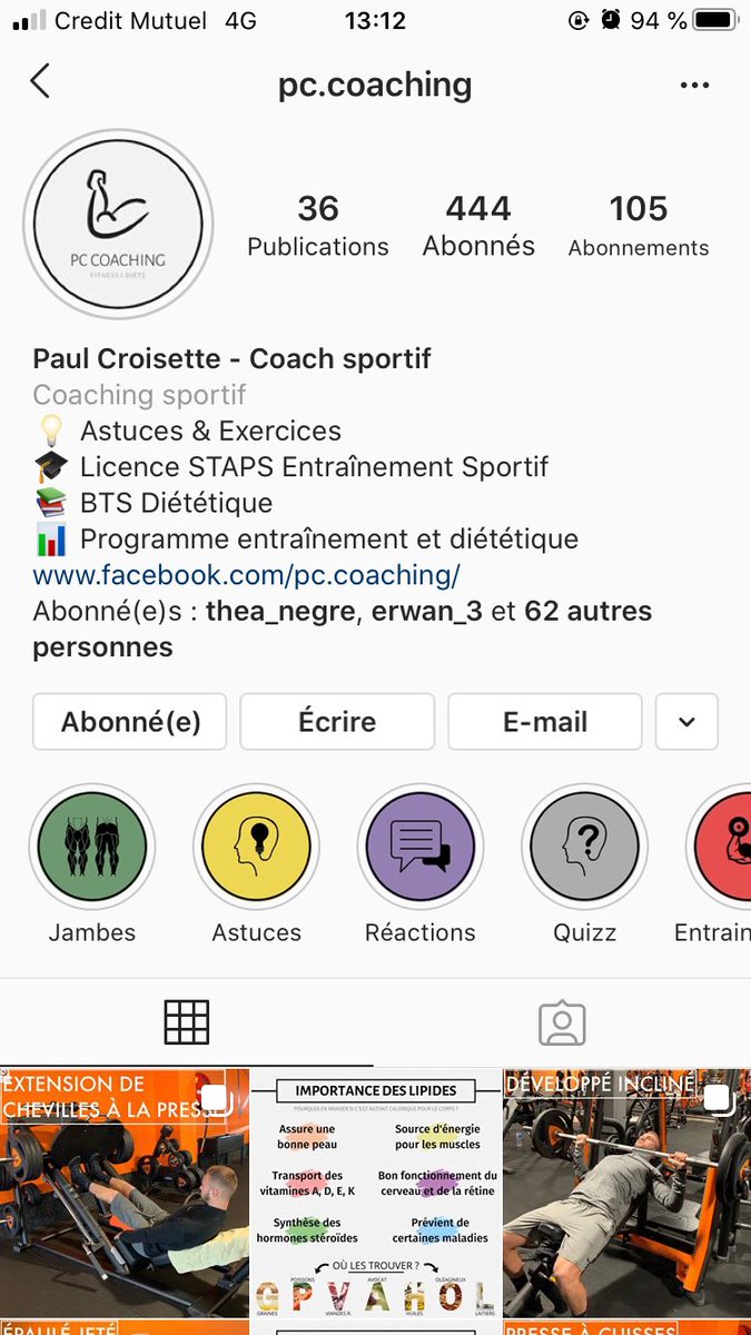 tomcroisette's tweet photo. Bonjour Twitter,
Mon frère a fait un compte Insta pour son coaching, il fournit vraiment un travail de fou et prend énormément de temps pour ses publications. 
Si vous pouviez aller jeter un coup d’œil sur son Insta ça serait cool ! Merci

RT apprécié 🙂
https://t.co/YFWLStOQEh https://t.co/QElkgWD3IC