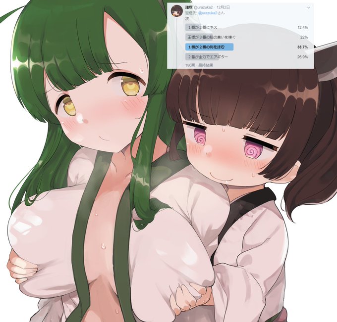 絵の描き方忘れておっぱい大きめに描いてしまった 