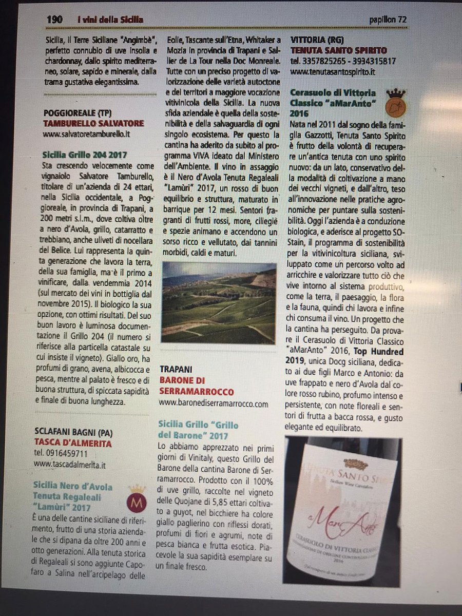 CerasuoloDOCG's tweet photo. Una breve recensione che ci riguarda apparsa recentemente nel periodico Papillon.

https://t.co/tZHQC7WNPW https://t.co/HHS3V470vf