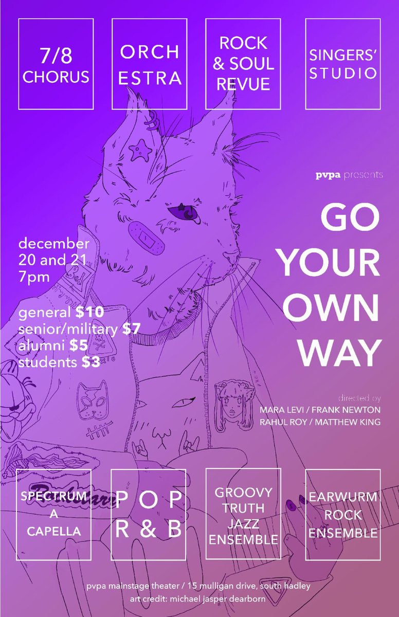 ZoeLemosMusic's tweet image. TODAY! #wintersolstice #PioneerValleyPerformingArts #PVPA #earwurm #rockband #wintersolstice2019