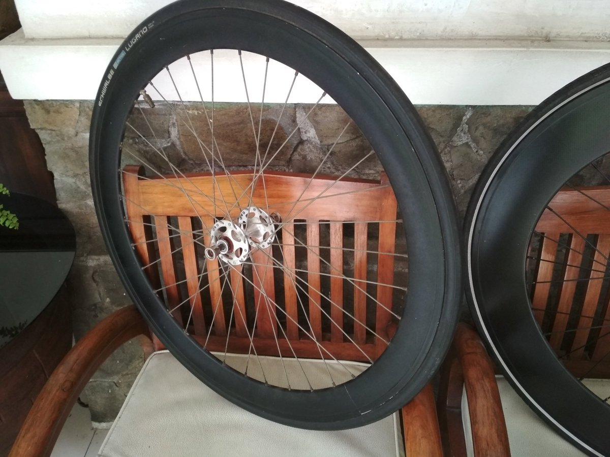 renordiandra's tweet photo. FS Rims Depan Vuelta+Hub Formula+Ban Schwalbe Lugano 300k &amp; dan Pedalset Brain + VP Toeclip Strap kulit 250K 
wa 085779137514   @FnFjb  #fnfjb https://t.co/V4mUHa8fQu