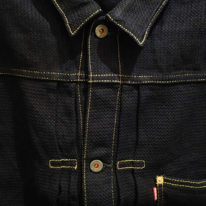 Phillip66maki's tweet photo. GRAPHZEROさんの新作が入荷しました。
インディゴ刺し子のGジャン!
24360yen
KOJIMA MADE
size 34/36/38/40/42/44
#graphzero #heartmadebase #Gジャン #1st #type #インディゴ #刺し子 #藍染 #和 #kojimamade #madeinjapan #日本製 #岡山 #倉敷 #児島 #デニム #denim https://t.co/R2zTjLaU8W