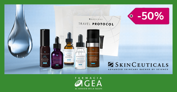 🔥 Promo SkinCeuticals 🔥
Acquista online un mini-size SkinCeticals e ricevi in omaggio la bellissima bag Travel Protocol 🤩⬇️
ow.ly/oCO450xytKY