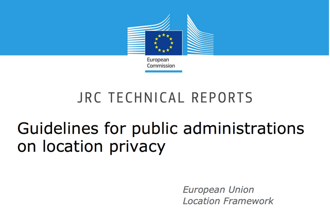 Joinup_eu's tweet photo. #LocationData📍such as #addresses, #GPSCoordinates or camera📷images, is key🔑to #PublicServices.🏢
⚠️What are the implications associated with their processing❓
👉Find out in the #EUCommission Guidelines on #LocationPrivacy & secure🔒your #data❗
🔗https://t.co/jpt0nDquAo https://t.co/97ni9ZBdef