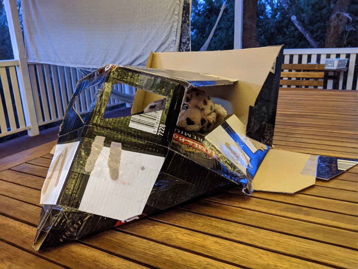 illutiblemusic's tweet photo. We're going to space! #beer carton space shuttle #boagsbrewery #boags #Creative https://t.co/UdlJCCj80l