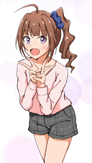 らくがき奈緒ちゃん〜? #横山奈緒 #ミリシタ 