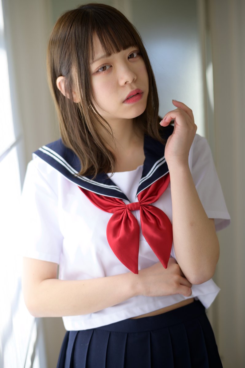 Uzivatel そんそん Na Twitteru Model たなかくるみ 制服 セーラー服 たなかくるみ