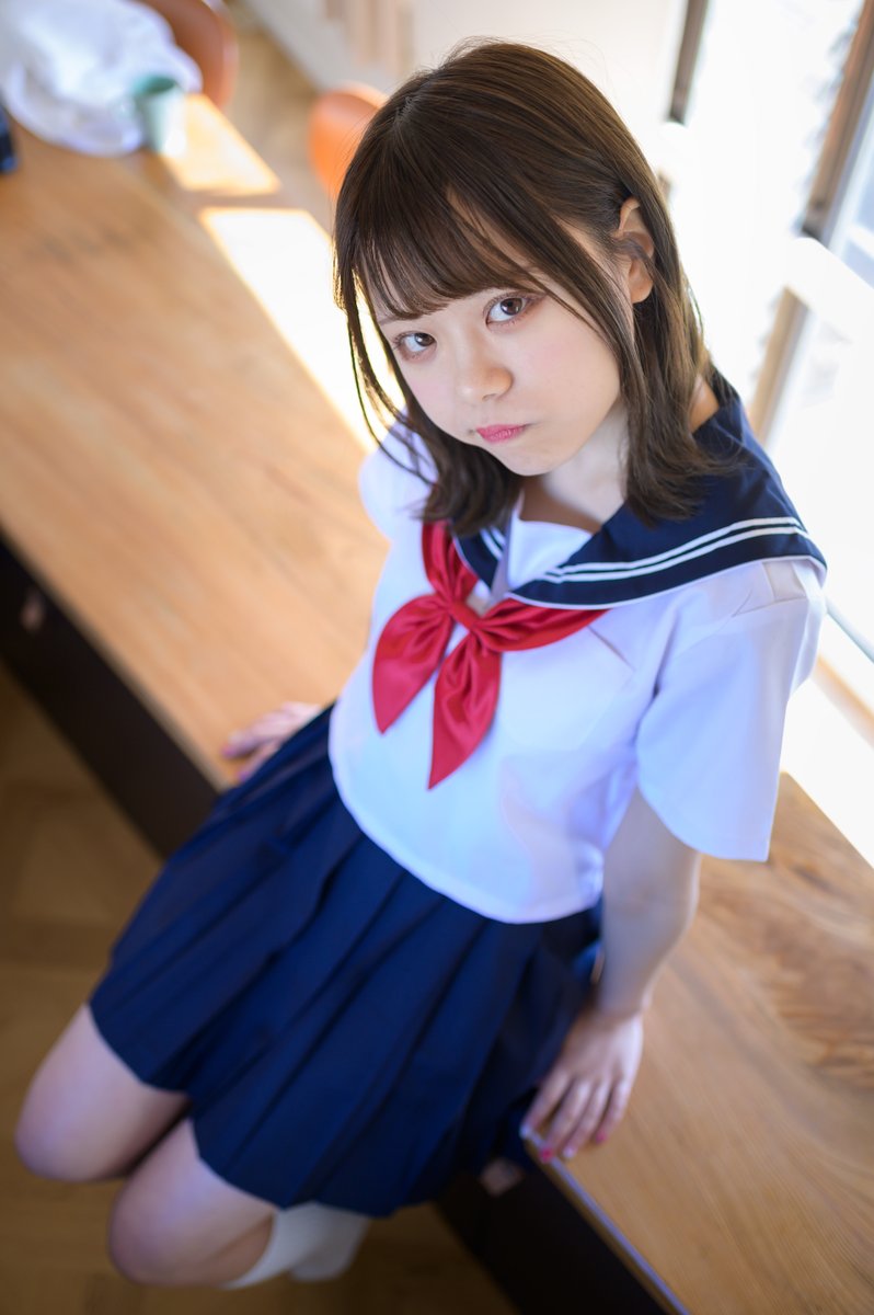 そんそん Model たなかくるみ 制服 セーラー服 たなかくるみ