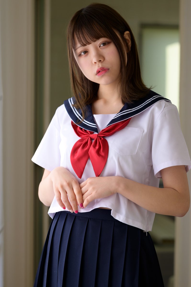 そんそん Model たなかくるみ 制服 セーラー服 たなかくるみ