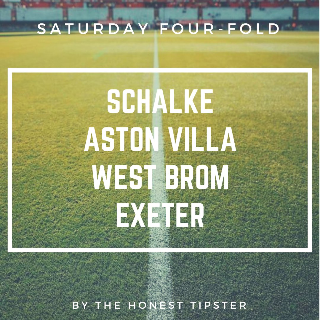 _HonestTipster's tweet photo. SATURDAY ACCA! 🎁🎄

Let’s land a winner right before #Christmas! 🎅🏼💰

#Schalke
#AstonVilla
#WestBrom
#Exeter 

ALL TO WIN! ✅

Priced at around 16/1! 💰👀💥

#acca #saturdayacca #football #christmasacca #tips #tip #footballtip #xmasacca #xmastip https://t.co/tBu8ZGy0S4