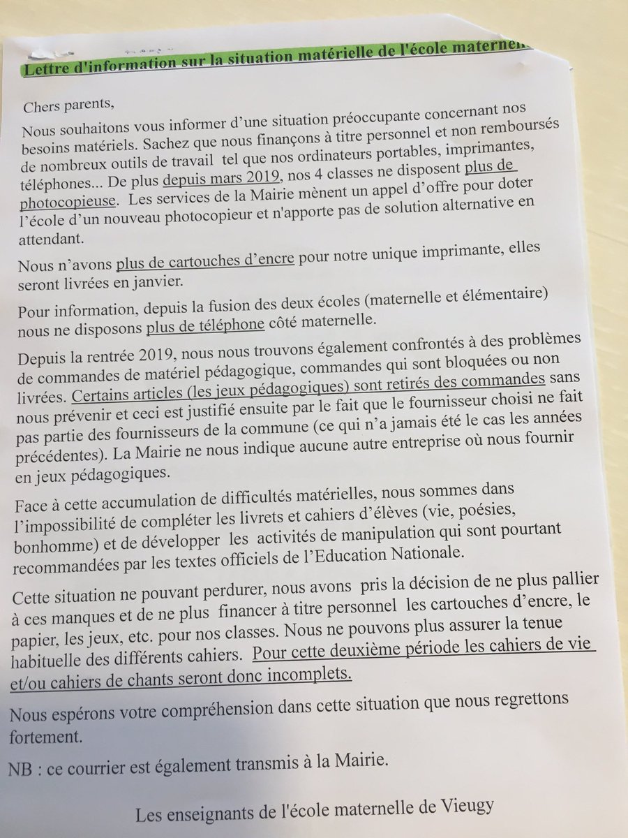 claire_usai's tweet photo. Situation regrettable dans les écoles publiques de l’agglo d’#Annecy depuis la fusion, merci aux enseignants qui se démènent pour les élèves et dont je comprends l’exaspération. La mairie, va falloir se bouger ! Cc @Annecy_City @Annecy_Live @bonjourannecy @lessorsavoyard https://t.co/l3PLSQDTAg