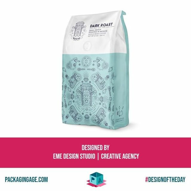 PackagingAge's tweet image. Boxha is a coffee house that knows how to stick to its roots.These illustrations are 
combined with bold type and vibrant colors to create harmonious yet unique 
pieces throughout the whole brand. Although heavily based on an ancient world,
Boxha has a look that fits in the …