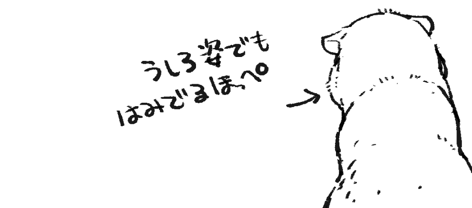 ほっぺのラインが神がかってる曲線でほんと何…かわいい??
たぬゆ描くとき普通の狸を参考にしてるけど我が家のお猫見て描いてることすごく多いんです? 