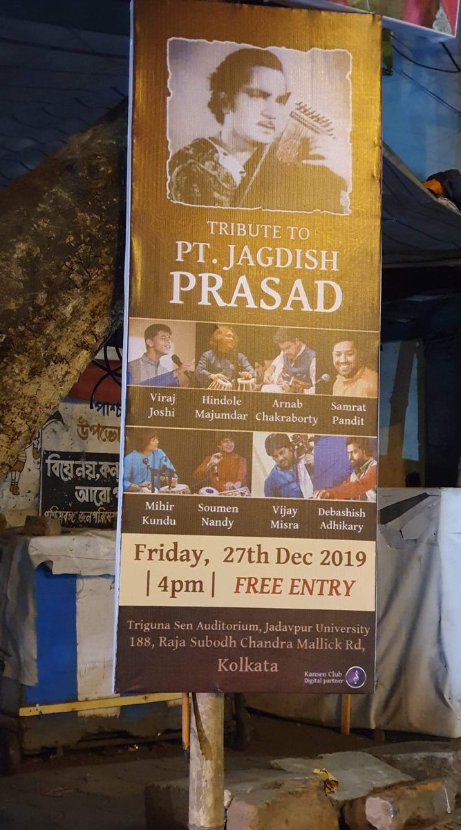 Samrat_music's tweet photo. This Friday 27th,please come and share ✨🤩🎶🇮🇳 
@kansenclub @virajjoshi @sarodmusic @MusicMajumdar @the_musictoday @the_hindu @TOIKolkata @kolkataculture @FranceinKolkata @debolina_sen @manjarimusic @DileepAthavale @kumar55kuldeep @RumanGangulyTOI https://t.co/AeBNOhbPfE