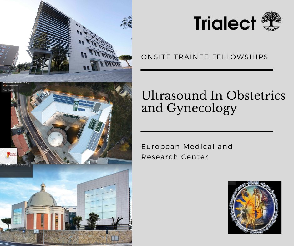 Trialect's tweet photo. Onsite Trainee Fellowships on Ultrasound In Obstetrics and Gynecology - European Medical and Research Center, Italy, An ideal place to learn basic and advanced Ob/Gyn Ultrasound

Check out the link for more details: https://t.co/2YJl3AH9cf

#trialect #onsite #fellowship #italy https://t.co/6uB6KeLj3H