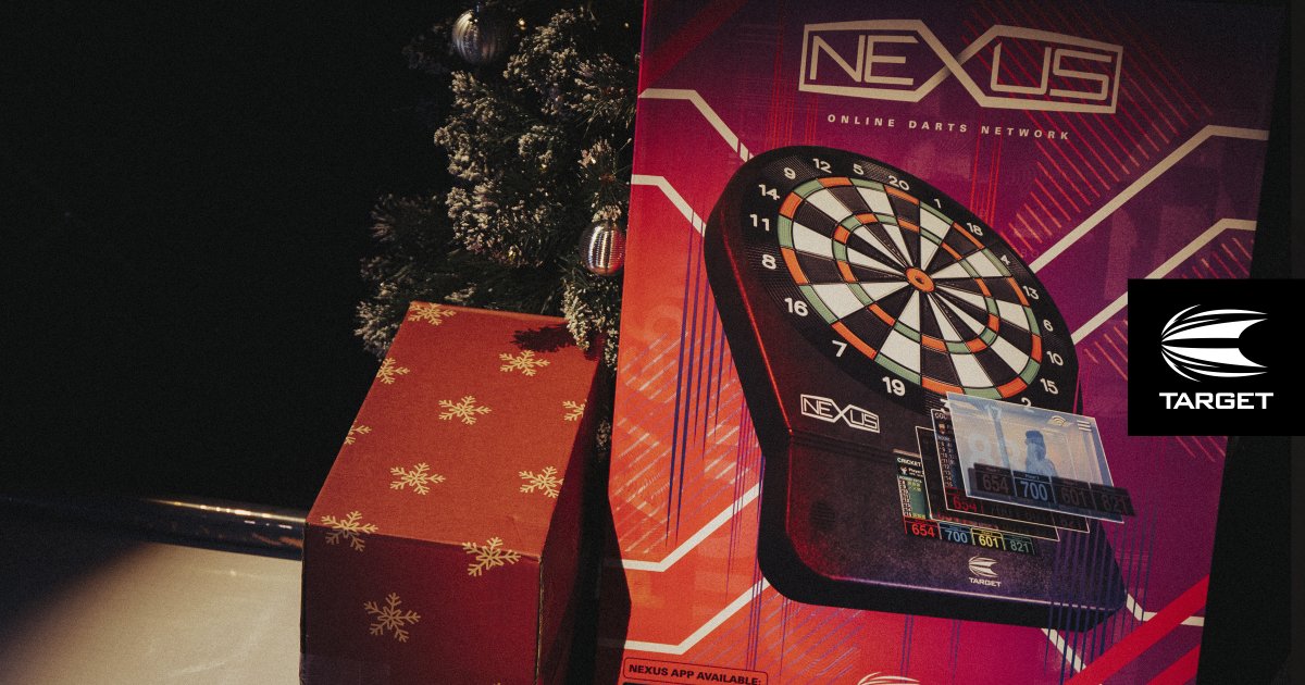 On the 9th day of the World Championships, Target Darts gave to me....' 1 x Nexus Soft Tip Dartboard For your chance to win, all you need to do is like & re-tweet. All winners after 19th December will be announced 2nd January.