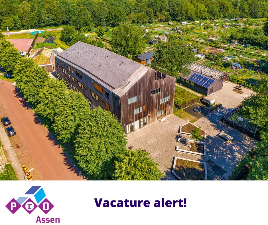 Binnenkort komt er bij PrO Assen een directeursfunctie vrij. Iets voor jou? Op 4 januari komt de vacature online op onze LinkedIn pagina!