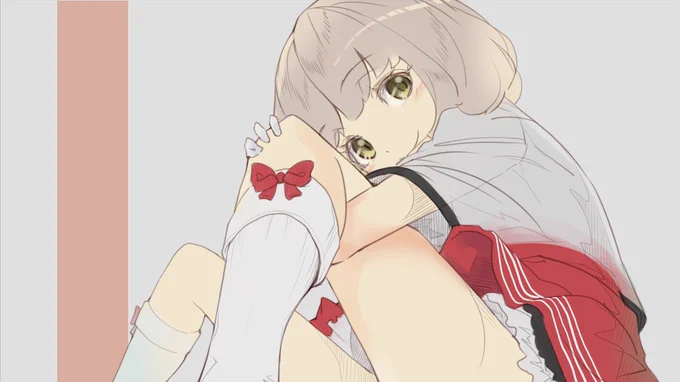汐入みそらさんを描きました。お出迎え記念!!!!!! 