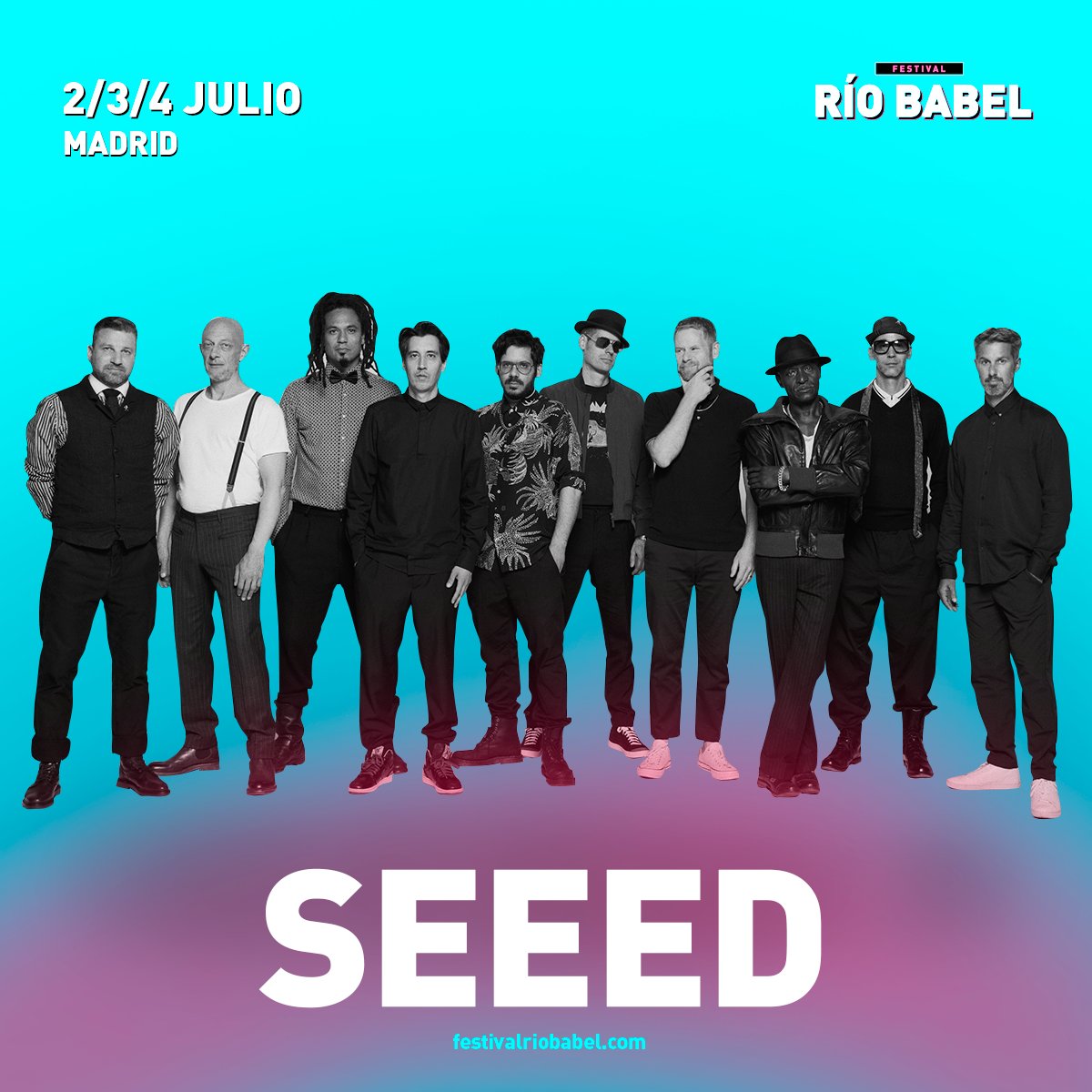 bajokonsumo's tweet photo. Mucho ojito con las primeras confirmaciones del @FestRioBabel que se presenta muy muy fuerte con @Residente, @SEEED y @soyRayden!! 🐡🐟🐠

Abonos en https://t.co/A0SM0alwYF
#RioBabel2020 #MadridBaila https://t.co/SxhthgQ7HA