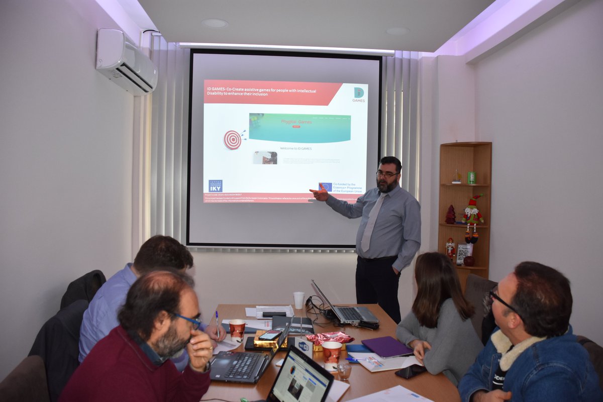 euprojects1's tweet photo. MODERN EDUCATIONAL METHODS. KICK-OFF MEETING IN KARDITSA

The 1st Transnational Project Meeting of our project “Modern Educational Methods” tool place at 20/12/2019, in our premises in Karditsa.
The project involves partners from Italy, Germany, Turkey, Cyprus and Greece. https://t.co/vlwlCawKfU