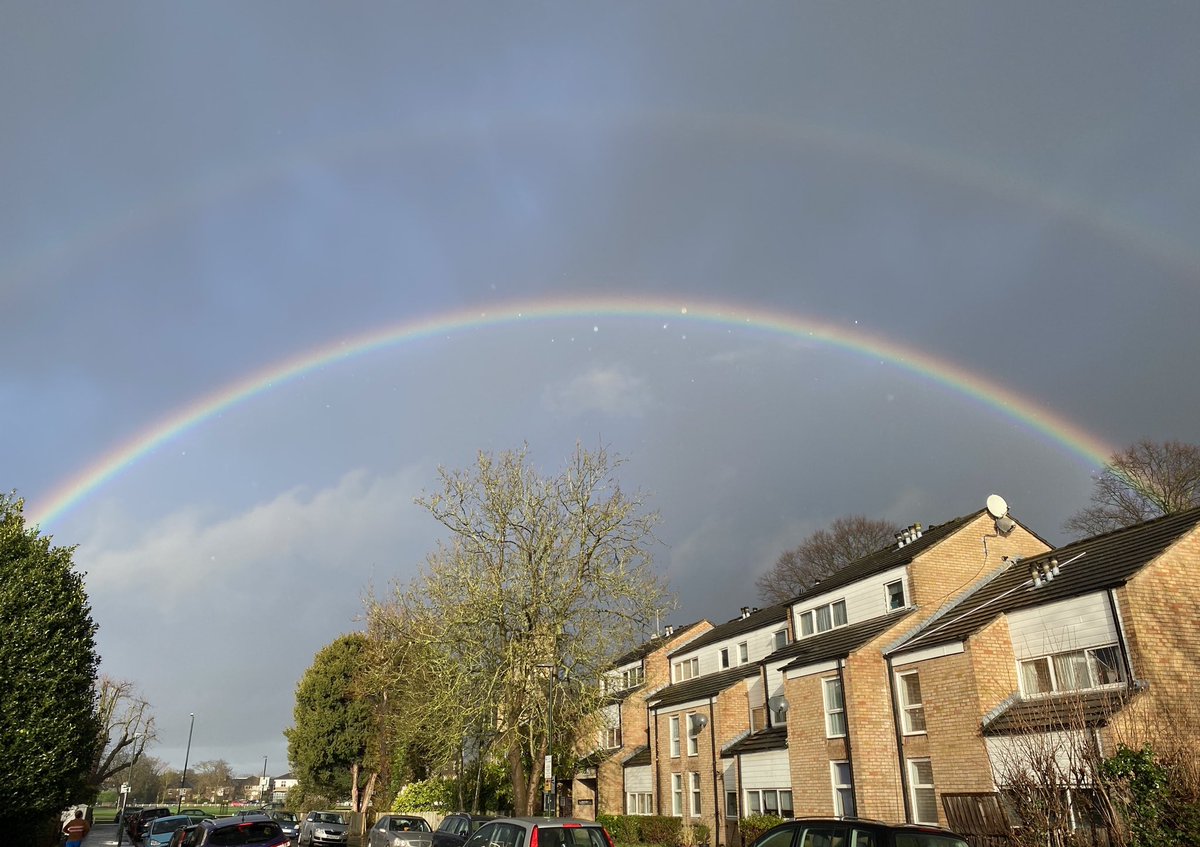 Double rainbow in Twickenham