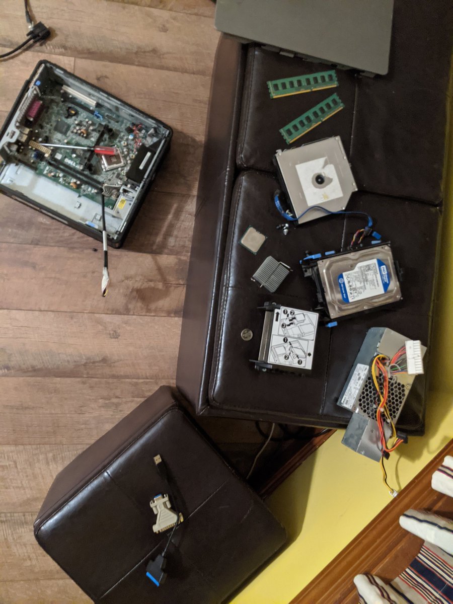 MistyEwry's tweet image. Huh...back together and #stillworks. Cut out the cover, used plexiglass to protect the parts, and added a light. Calls it his gaming computer.  #thiskidisamazing #Autism #autismawareness