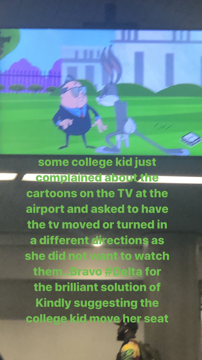 LeslieKirschner's tweet photo. This just happened @Delta https://t.co/CsA17ALRQa