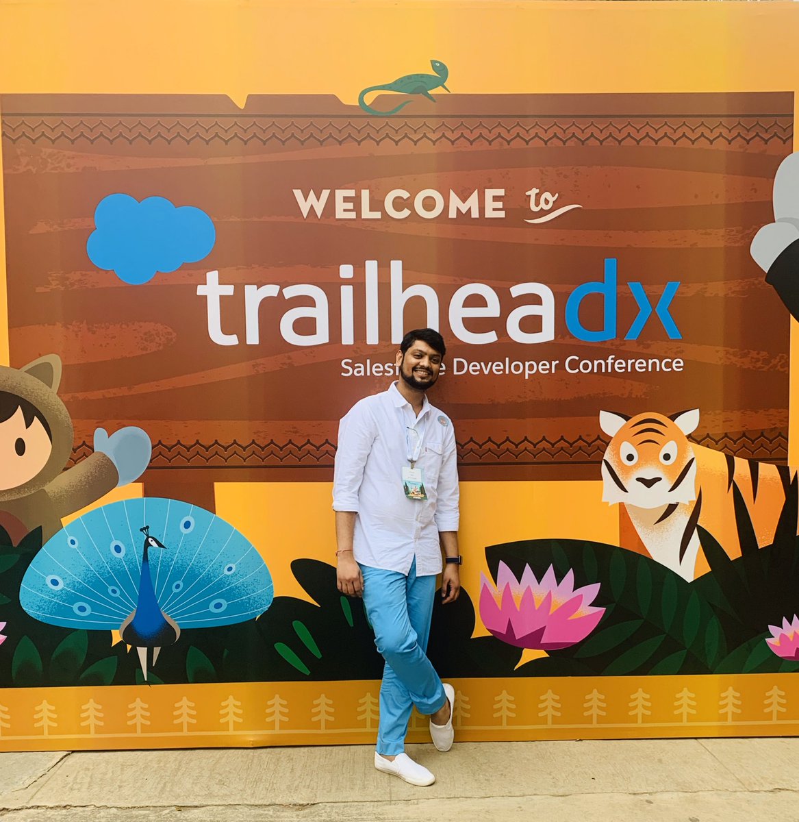 t4runjain's tweet photo. #TDXIndia19 #Salesforce #TrailblazerCommunity https://t.co/U1C7IrXCQb