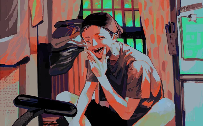 #2019年自分が選ぶ今年の4枚 
どれも楽しんで描いてた!好き 