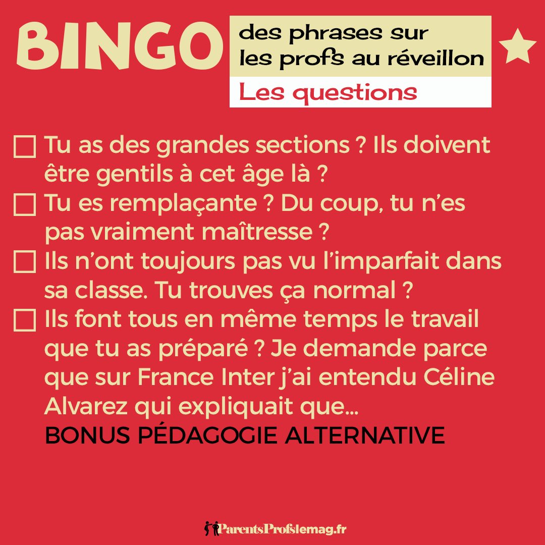 unprofdzecoles's tweet photo. Allez qui joue avec moi cette année ?? Cc @parentsprofsmag https://t.co/jxVteKtAX5