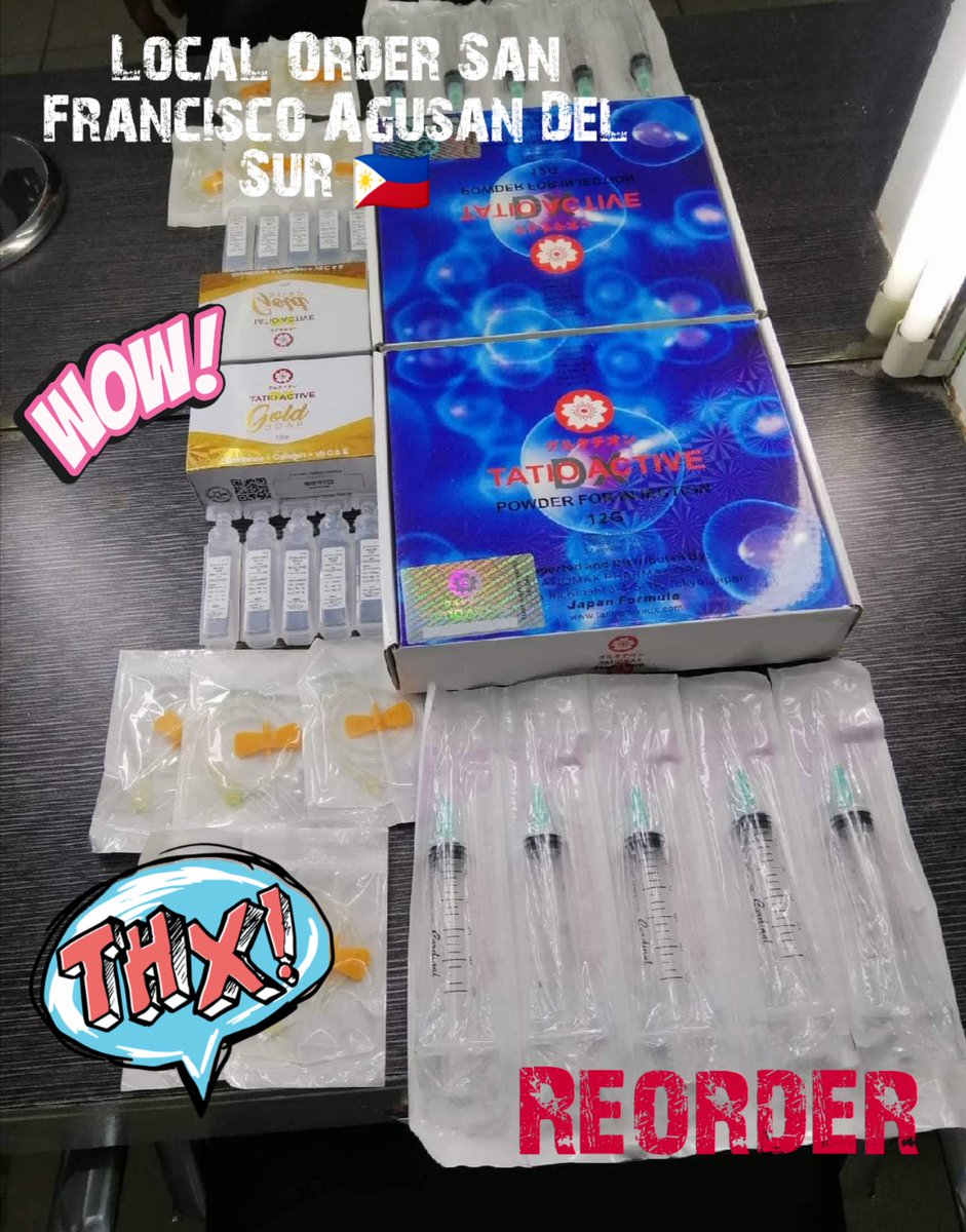 realkquisstuff's tweet photo. #tobebeautiful #ToBeBeautiful #TatioActiveDxJapan #tatio #tatioactive #tatioactivedx #tatioactivedxjapan #TatiomaxPharmaCorp #japan #japanformula #japanproducts #whitemagnified #proof #proofofshipping #proofofpayment 

Visit our Page at : https://t.co/z1kVvrB2Y5 https://t.co/sYoQeOZKOY