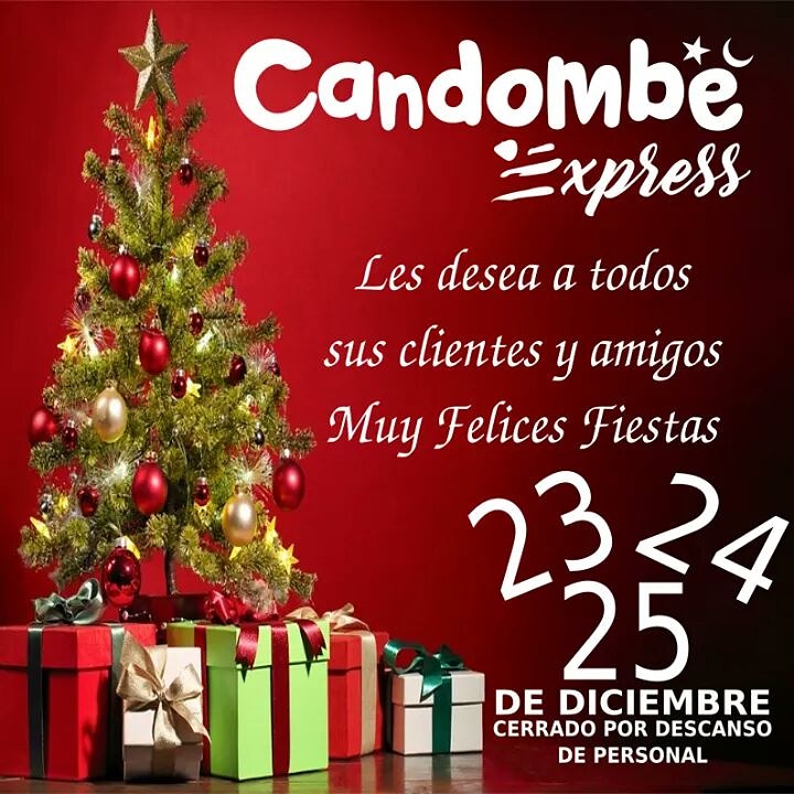 CandombeExpress's tweet image. Candombe Express les desea a sus clientes y amigos Muy Felices Fiestas! Candombe Express... Mucho más que comida Uruguaya! #MásQueComidaUruguaya

#candombebar #candombeexpress #bar #restaurant #chef #cena #Empresa #cenaempresa #comidasaludable #comidauruguaya #chivito #ensaladas