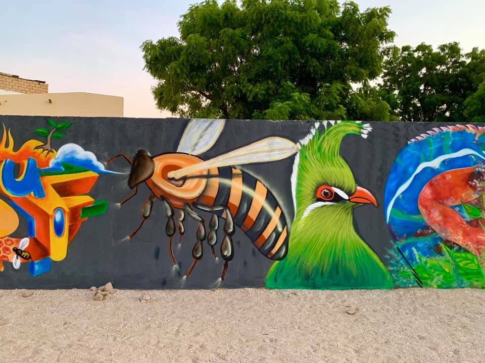 GodeyeGadaay's tweet photo. Always proud partnering with #RBSCrew for their #LastWallTour. An annual graffiti festival bringing together a lot of muralists from all over the world https://t.co/ZGqY9vuXAI